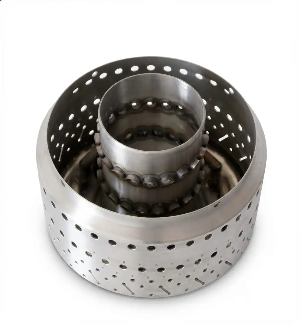 Stainless steel combustion chamber liner