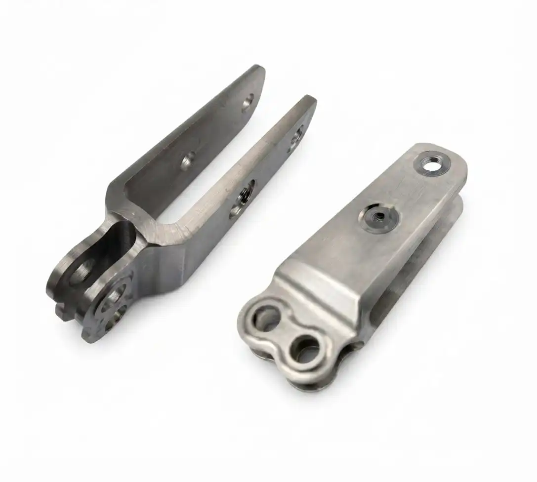 Machined aluminium optical components