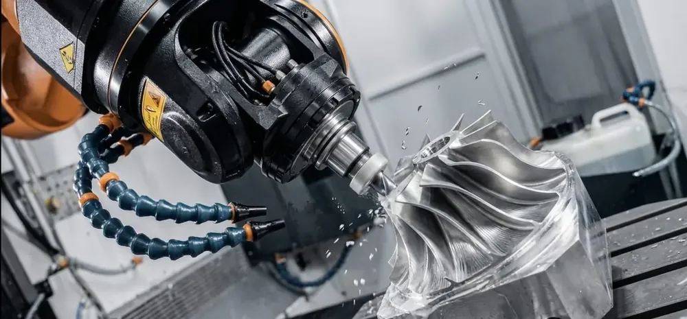 Precision machined metal components